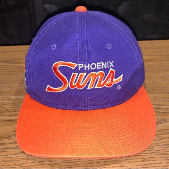 Vintage 90s Phoenix Suns Sports Specialties Script Twill Snapback Hat